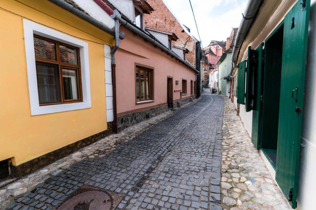 Charming Studio Ideal For Getaways Or Workations In Sibiu'S Medieval City Center Eksteriør bilde