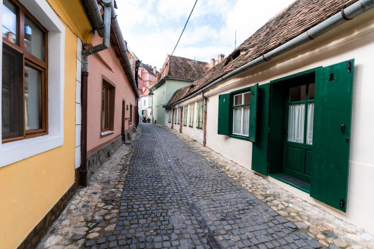 Charming Studio Ideal For Getaways Or Workations In Sibiu'S Medieval City Center Eksteriør bilde