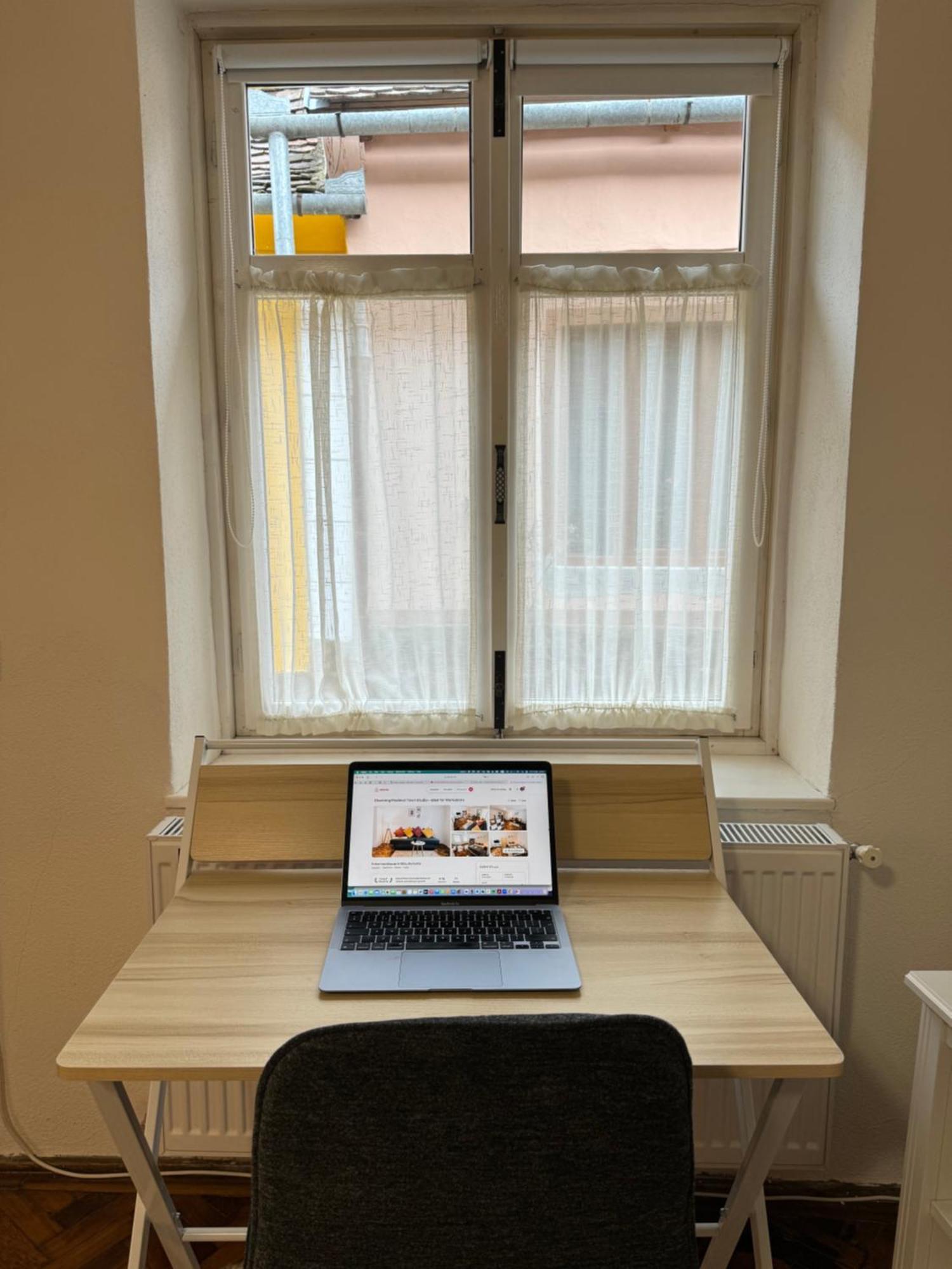 Charming Studio Ideal For Getaways Or Workations In Sibiu'S Medieval City Center Eksteriør bilde
