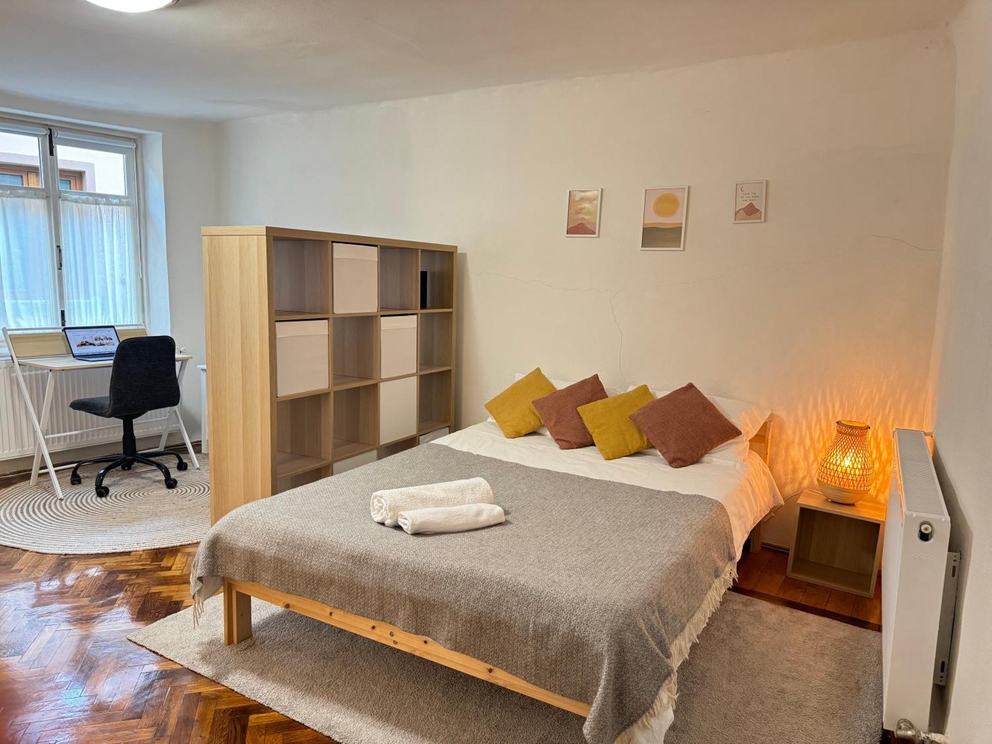 Charming Studio Ideal For Getaways Or Workations In Sibiu'S Medieval City Center Eksteriør bilde