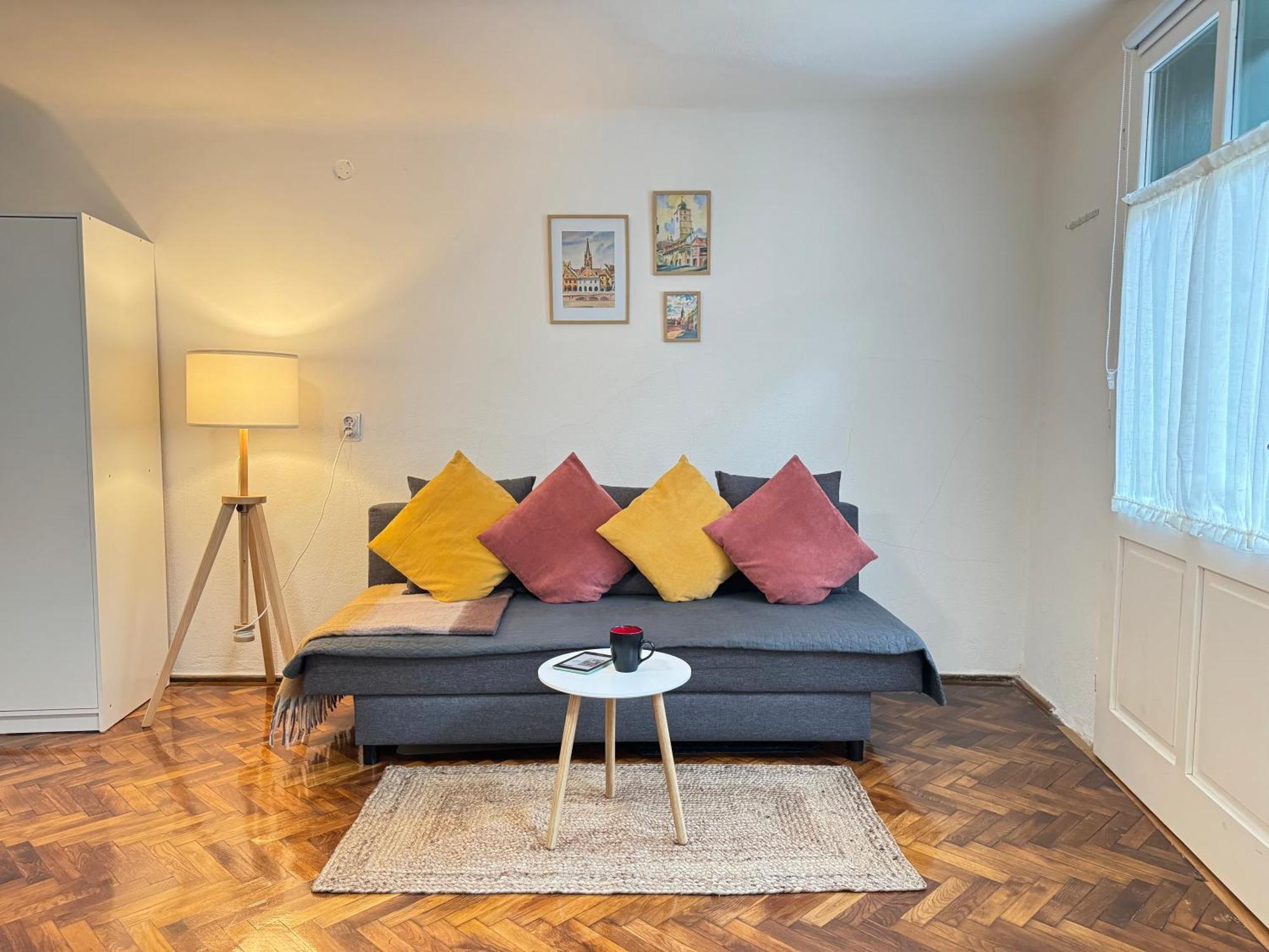 Charming Studio Ideal For Getaways Or Workations In Sibiu'S Medieval City Center Eksteriør bilde