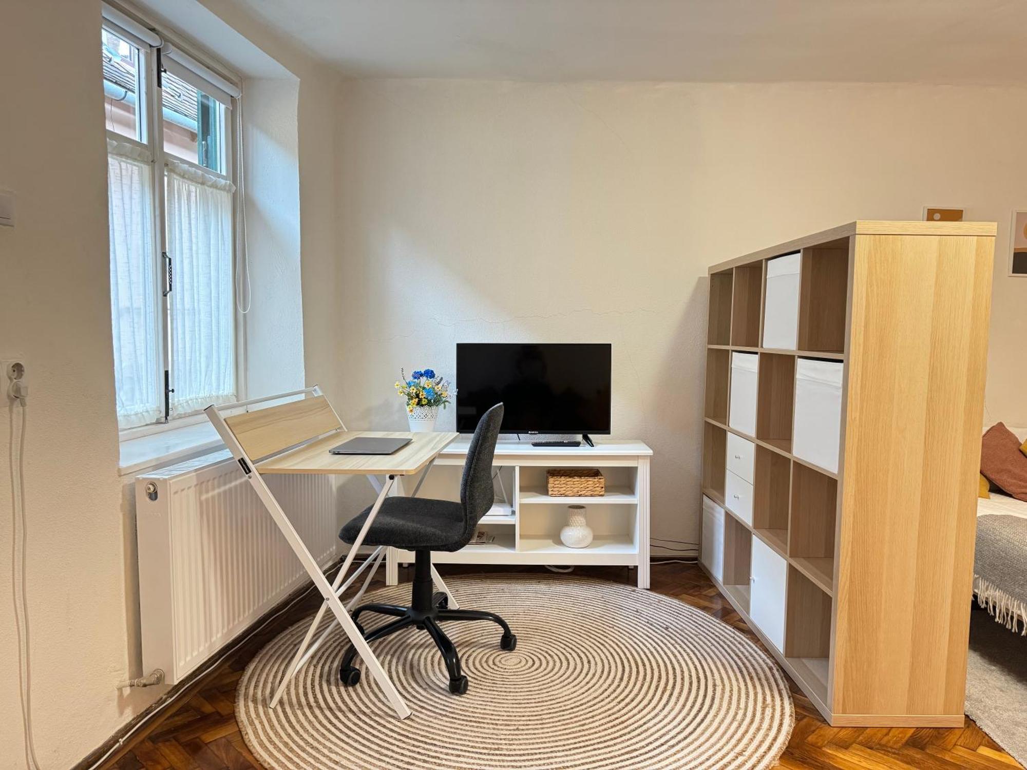 Charming Studio Ideal For Getaways Or Workations In Sibiu'S Medieval City Center Eksteriør bilde