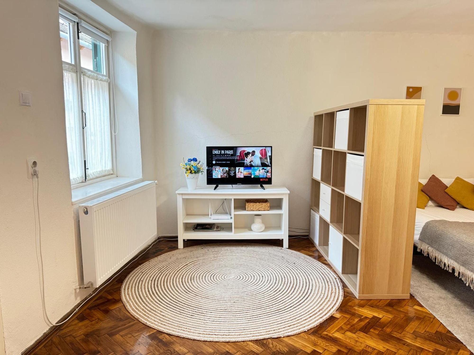 Charming Studio Ideal For Getaways Or Workations In Sibiu'S Medieval City Center Eksteriør bilde