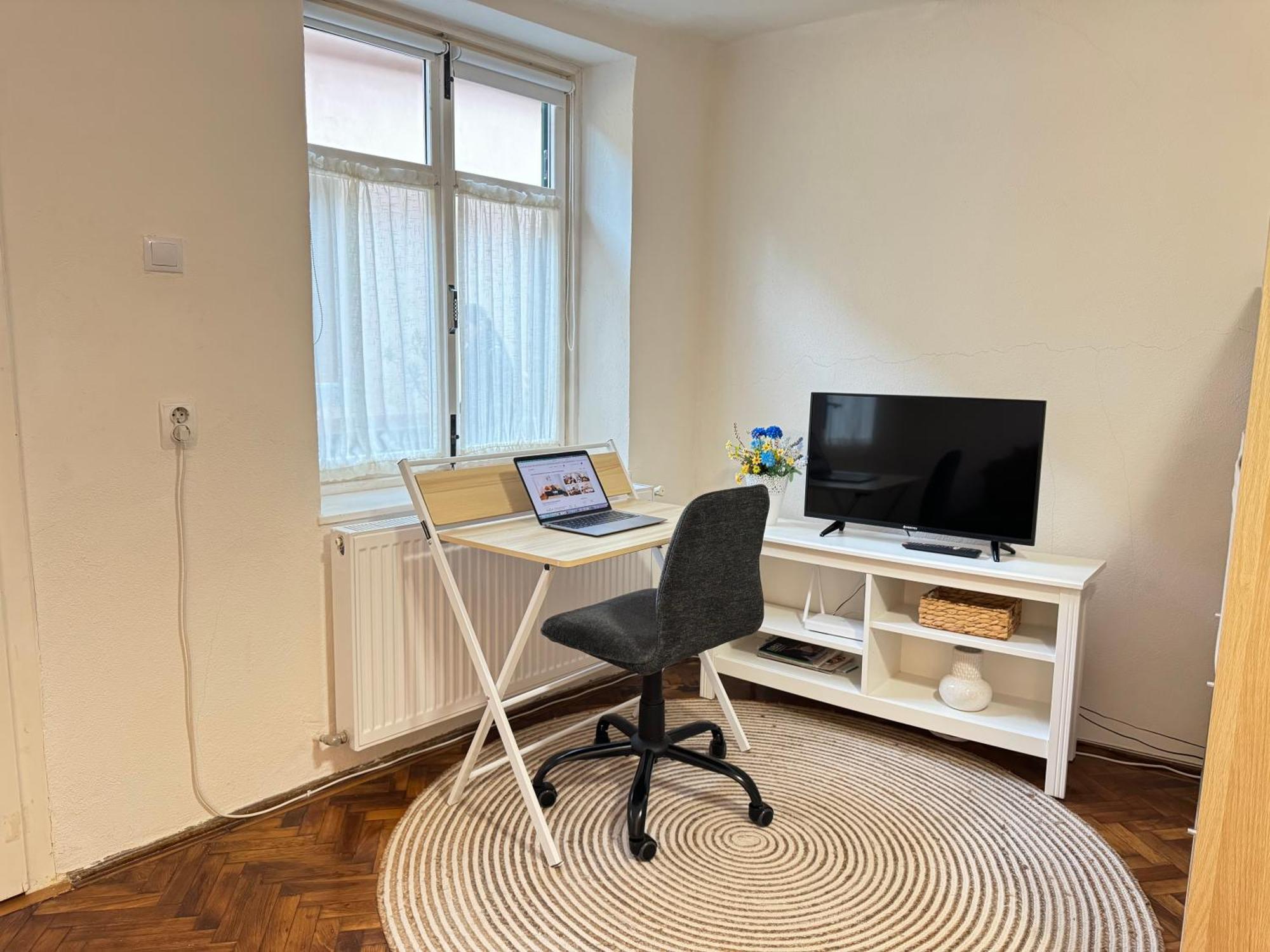 Charming Studio Ideal For Getaways Or Workations In Sibiu'S Medieval City Center Eksteriør bilde
